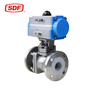 SDF Pneumatic Diaphragm Steam Control Valve, High-Accuracy Flanged Globe Regulating Valve for Gas and Steam Systems