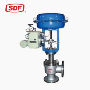 SDF Pneumatic Diaphragm Control Valve, High-Pressure Stainless Steel Single Seated Regulating Valve for Steam and Chemical Processing