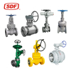 SDF Industrial Stainless Steel Valve Series, High-Pressure Gate/Globe/Check/Control Valve for Chemical and Acid Service