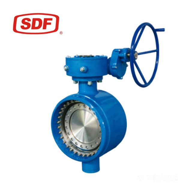 SDF High Temperature Butt Welded Butterfly Valve