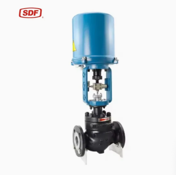 Reliable Electric Control Valve Designed for Industry Flange Use