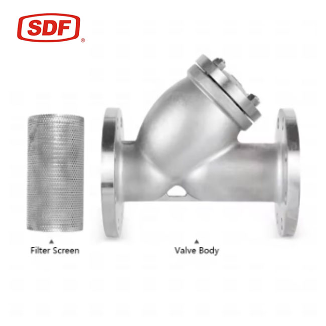Pipeline Protection Flange Y Strainer Heavy Duty