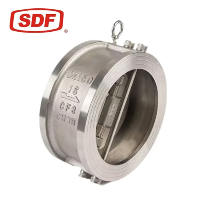 SDF Dual Plate Wafer Type Check Valve 1 Year Warranty