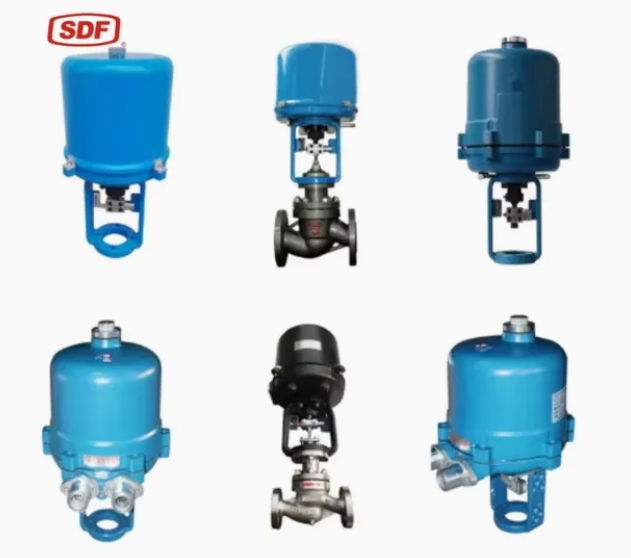 Reliable Electric Control Valve Designed for Industry Flange Use