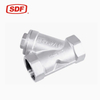 SDF Stainless Steel Y-Type Strainer Valve, Threaded And Flanged Pipeline Filter for Water And Oil Protection