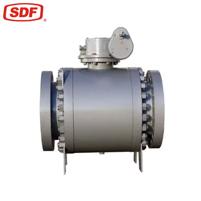 High Pressure Flange Manual Ball Valve