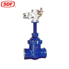 SDF High-Performance Forged Alloy Steel Gate Valve, Industrial Flanged WCB Cast Steel Gate Valve for Oil And Gas
