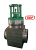 DN350 Butt-Weld Pressure Seal Gate Valve, ASTM A182 F92 Forged Alloy Steel