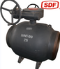 20 Inch DN500 PN25 Butt-Welded Body Ball Valve, Carbon Steel Fully Welded Ball Valve for District Heating and Gas Pipelines