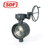 SDF High Temperature Butt Welded Butterfly Valve