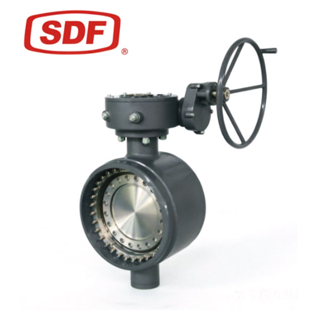 SDF High Temperature Butt Welded Butterfly Valve