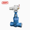 SDF High-Performance Forged Alloy Steel Gate Valve, Industrial Flanged WCB Cast Steel Gate Valve for Oil And Gas
