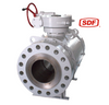 DN300 PN250 Trunnion Mounted Ball Valve, A105 Forged Steel, Gear Operated