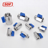 SDF Industrial Stainless Steel 2PC Ball Valve, 1/4" to 4" NPT BSP Threaded Floating Ball Valve for Water Control