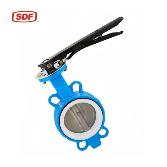 SDF Hot Selling Wafer Butterfly Valve 1 Year Warranty