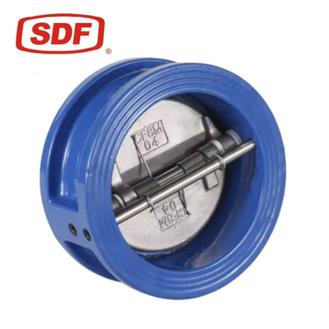 SDF Dual Plate Wafer Type Check Valve 1 Year Warranty