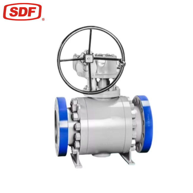 High Pressure Flange Manual Ball Valve