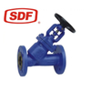 Heavy Duty Y Type Globe Valve with 1 Year Warranty