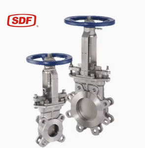SDF Automated Knife Gate Valve, Pneumatic & Electric Flanged Lug Knife Gate Valve