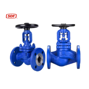 SDF Zero Leakage Bellow Seal Globe Valve 1 Year Warranty