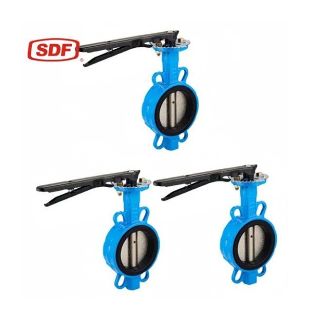 SDF Hot Selling Wafer Butterfly Valve 1 Year Warranty