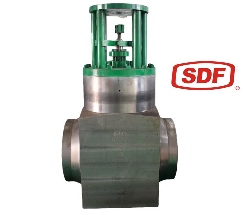 DN350 Butt-Weld Pressure Seal Gate Valve, ASTM A182 F92 Forged Alloy Steel