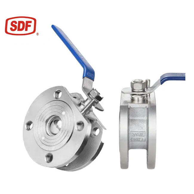 Compact Wafer Type Ball Valve with 1 Year Warranty