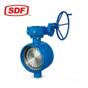 SDF High Temperature Butt Welded Butterfly Valve