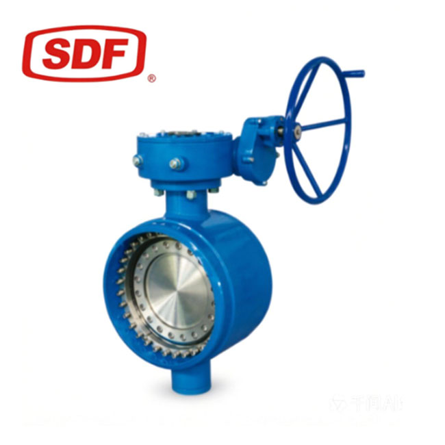SDF High Temperature Butt Welded Butterfly Valve